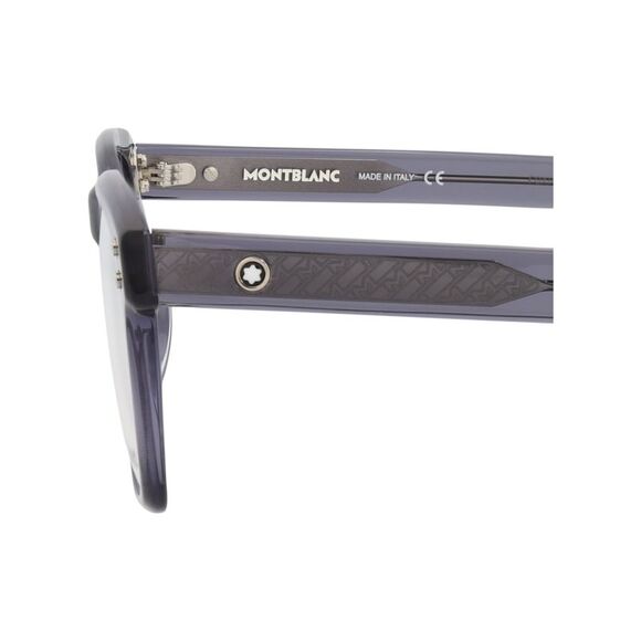 Montblanc Square-Frame Acetate Optical Frames Blue Mens